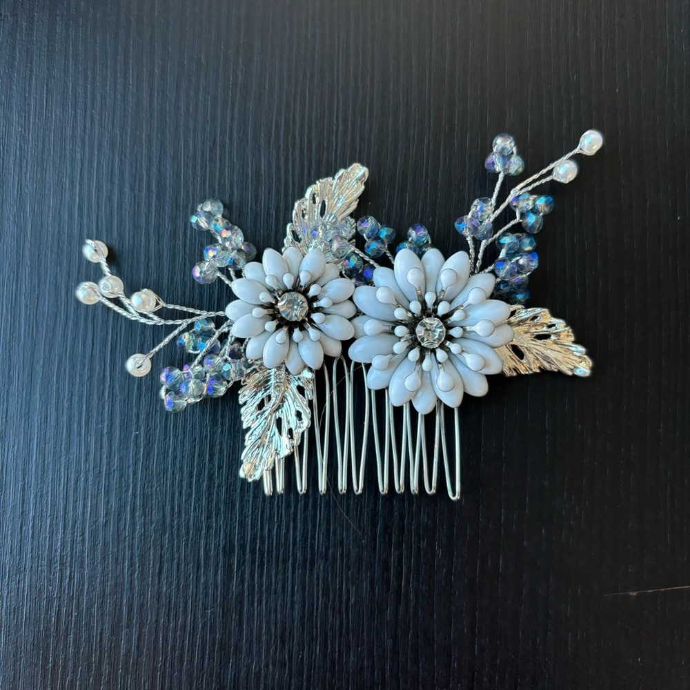 Hair comb for bride, wedding, special occasion